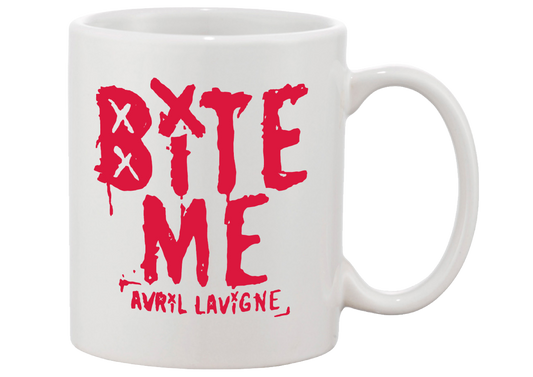 Avril Lavigne Bite Me Mug