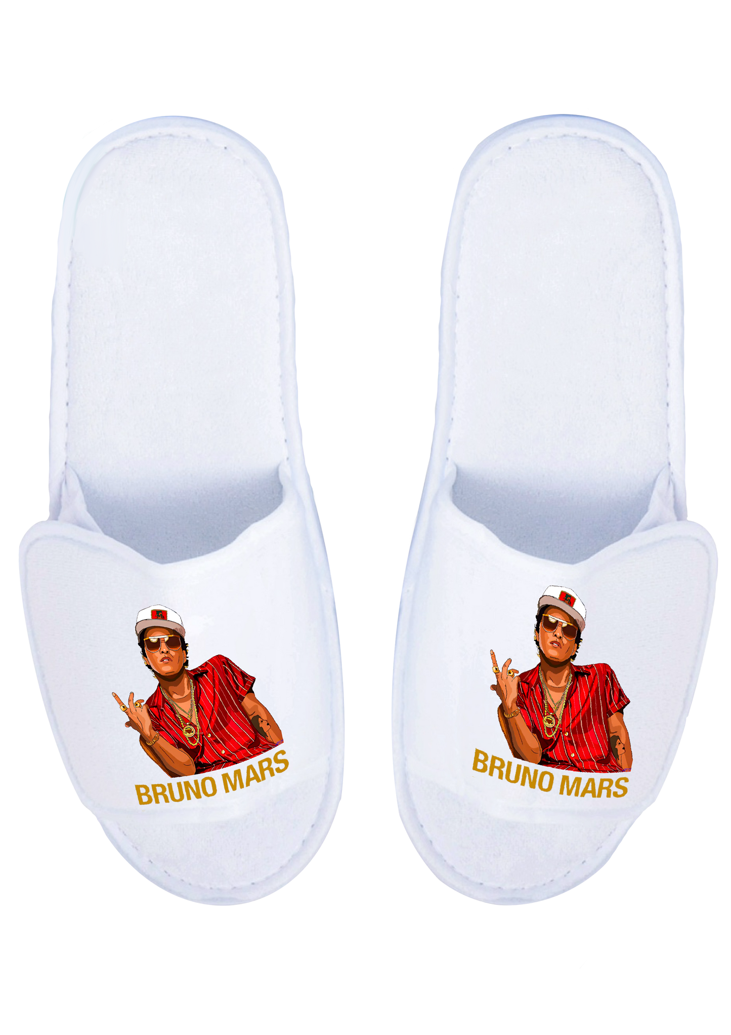 Bruno Mars 24K Slippers