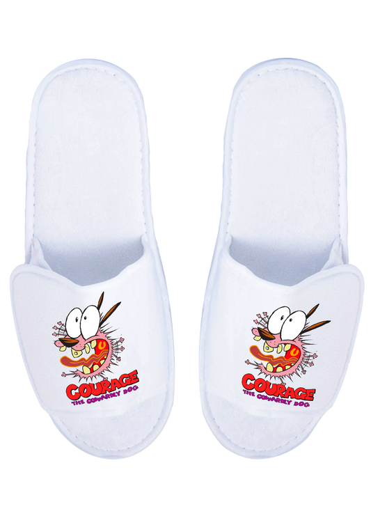 Courage The Cowardly Dog Slippers