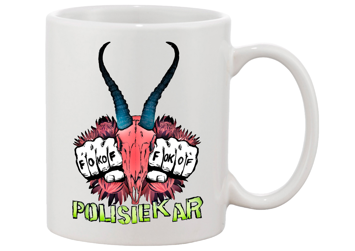 Fokofpolisiekar  Mug