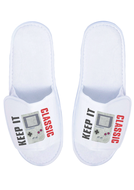 Gameboy Slippers