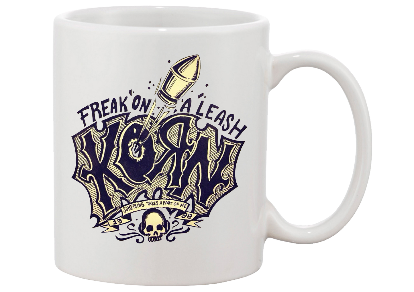 Korn Freak on a Leash Mug