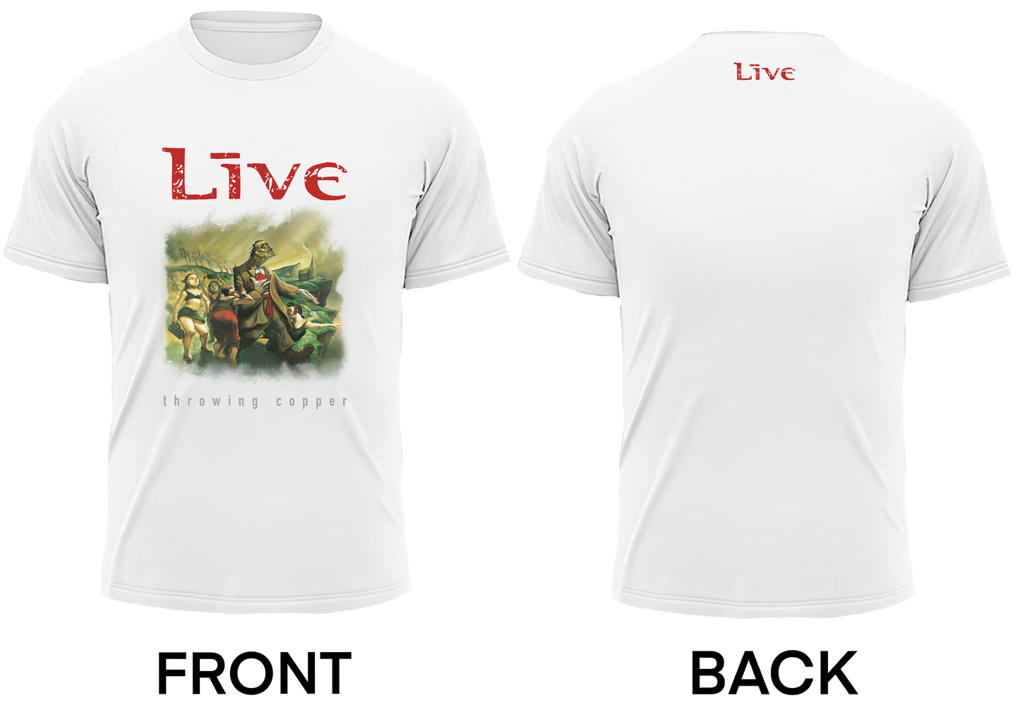 Live Throwing Copper T Shirt