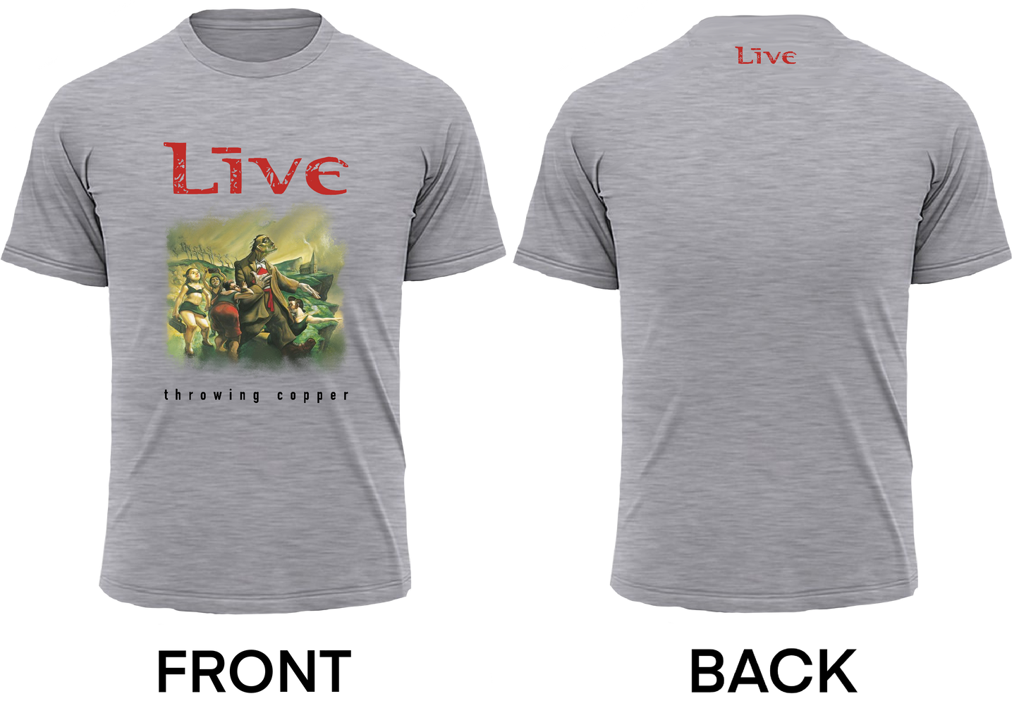 Live Throwing Copper T Shirt