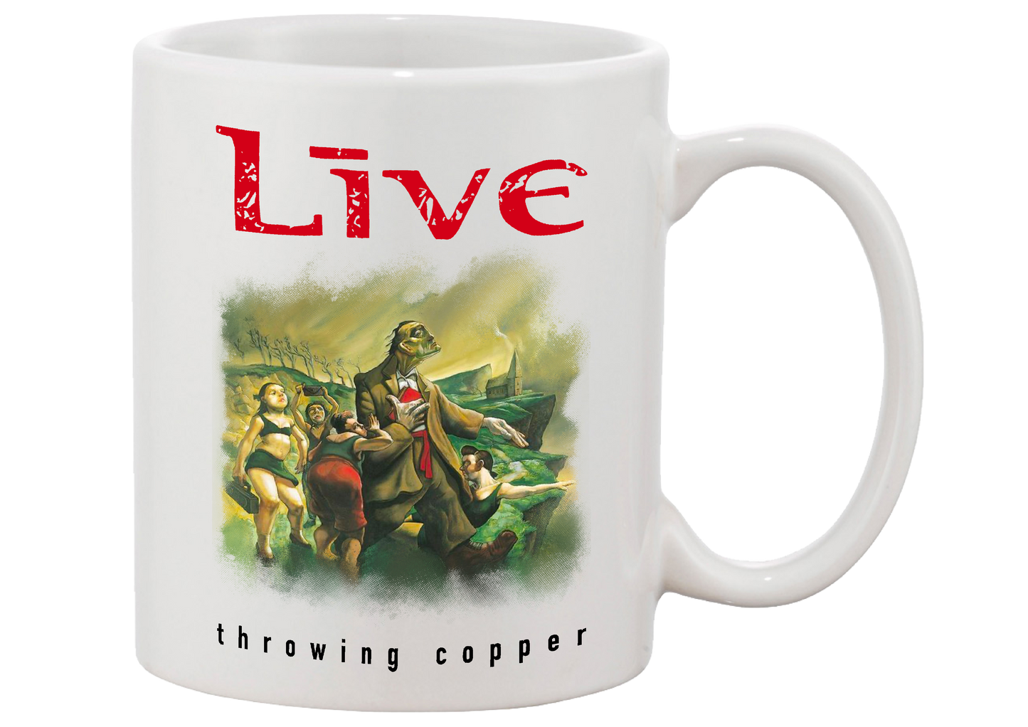 Live Throwing Copper Mug