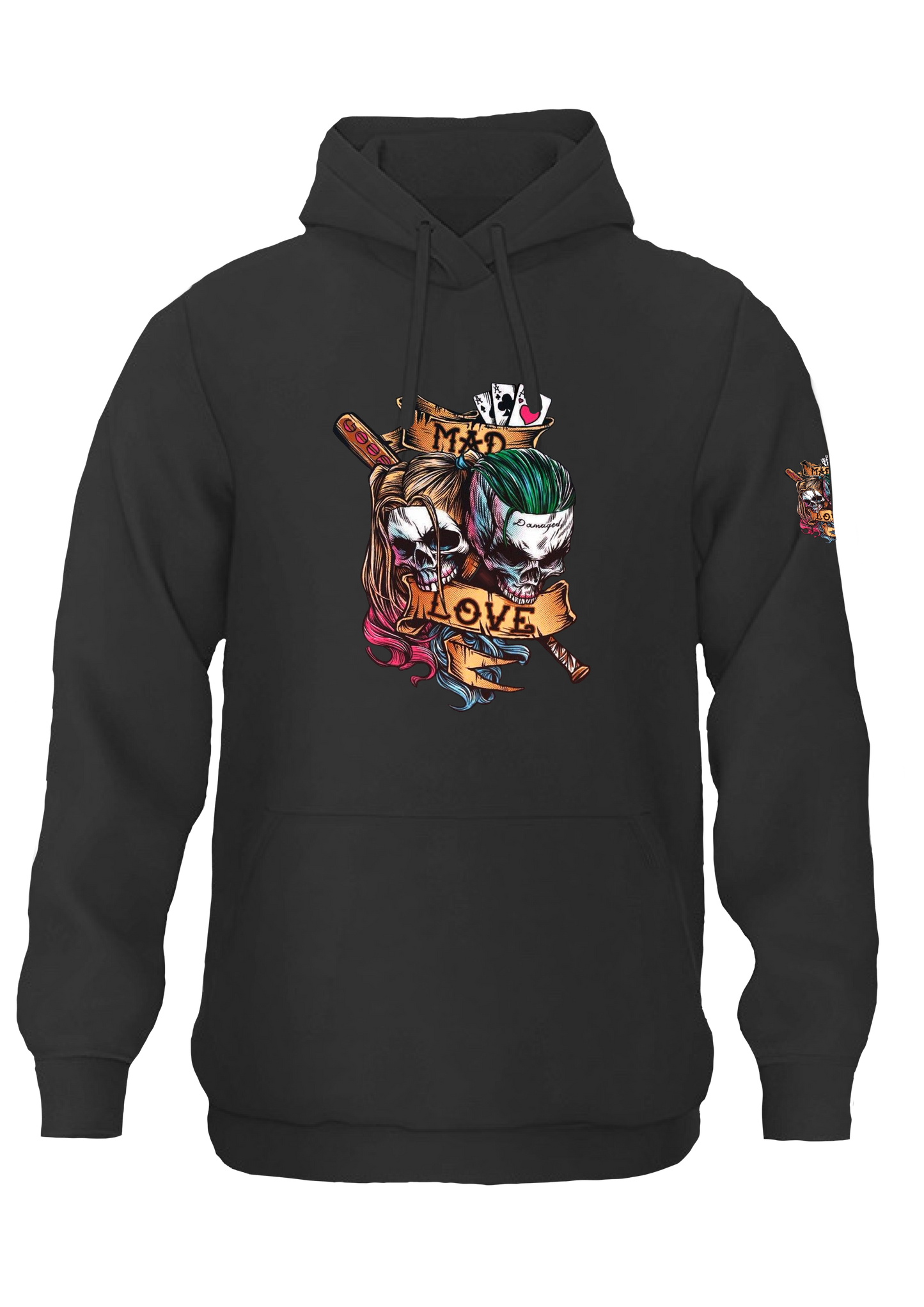 Joker & Harley Mad Love Hoodie