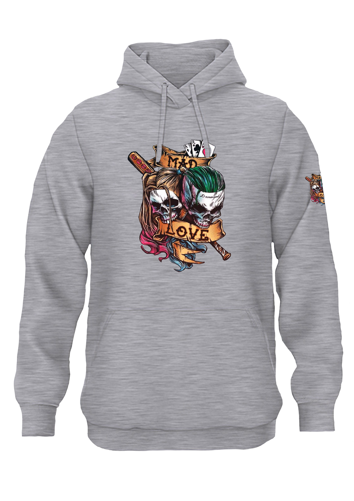 Joker & Harley Mad Love Hoodie