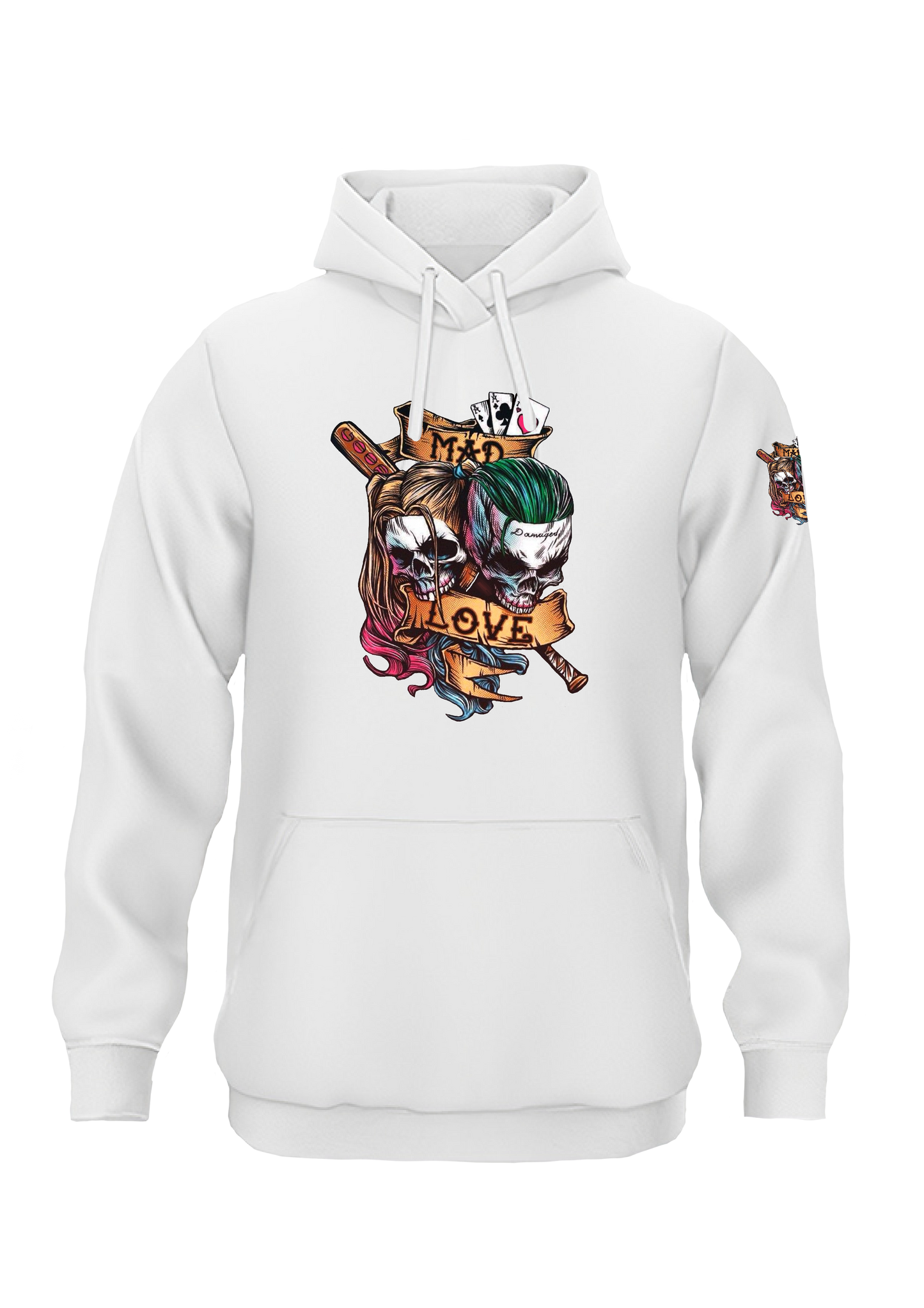 Joker & Harley Mad Love Hoodie