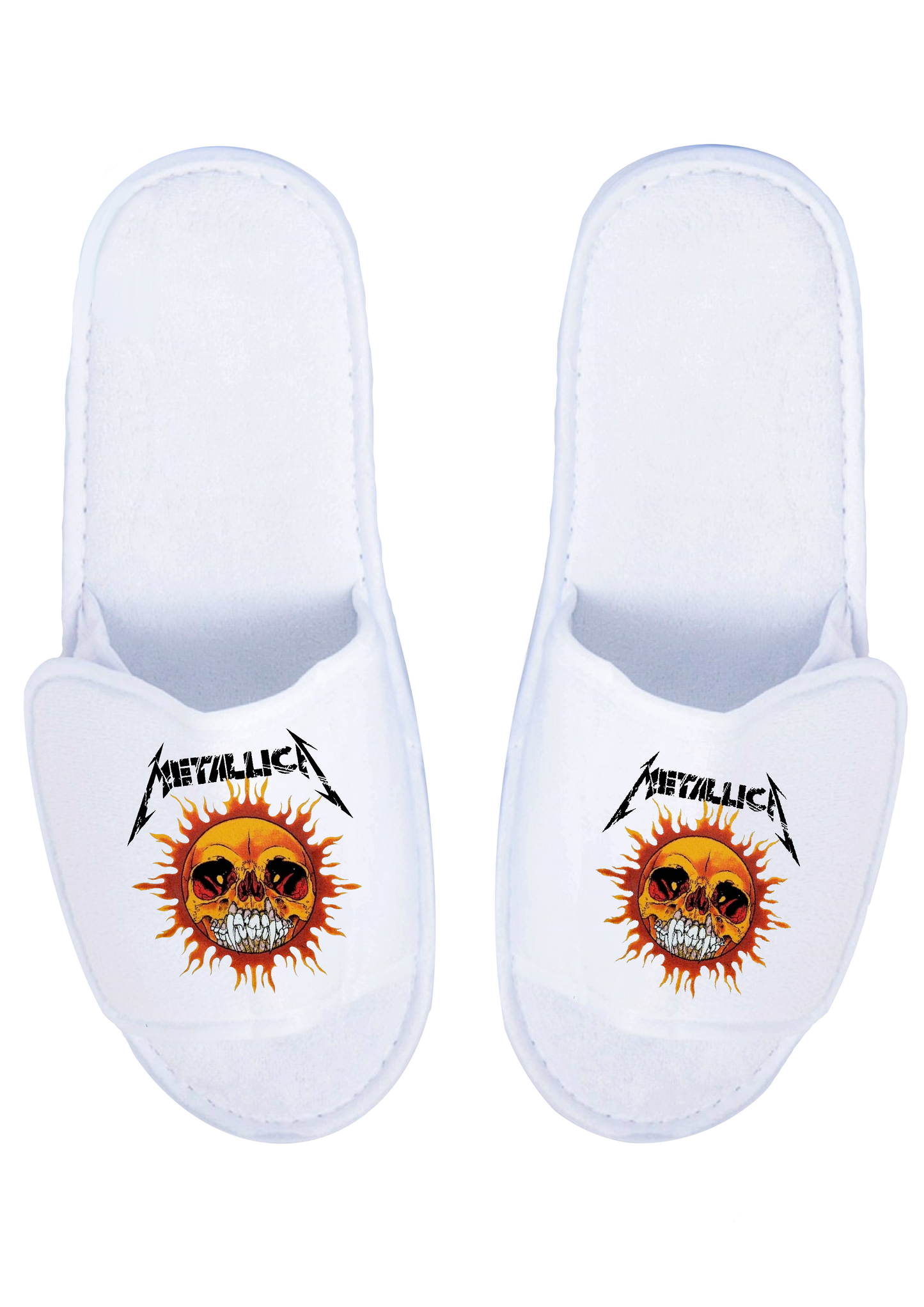 Metallica Skull Sun Slippers