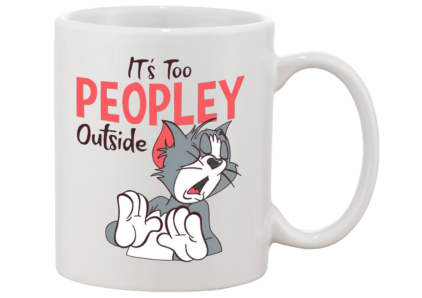 Tom & Jerry Peopley Mug